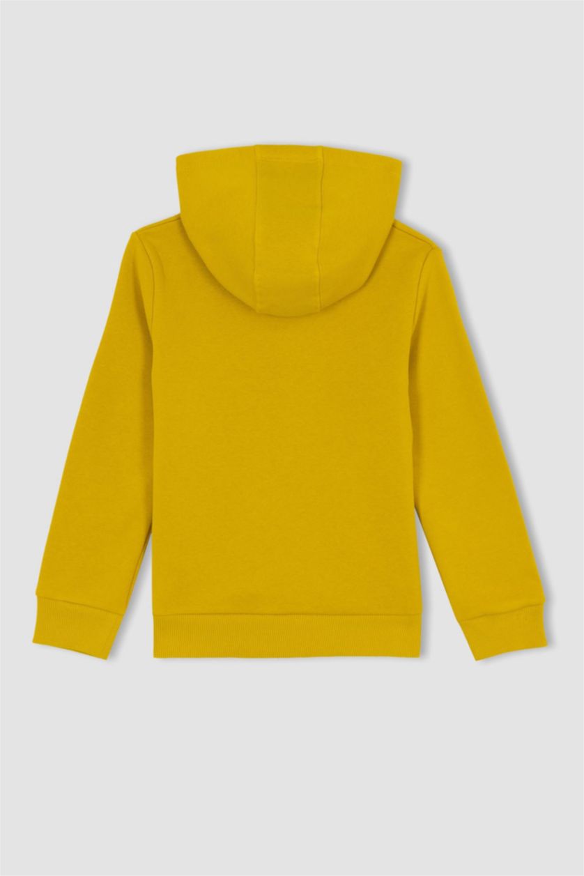 Erkek Çocuk - Genç Erkek Sarı Sweatshirt Erkek Çocuk