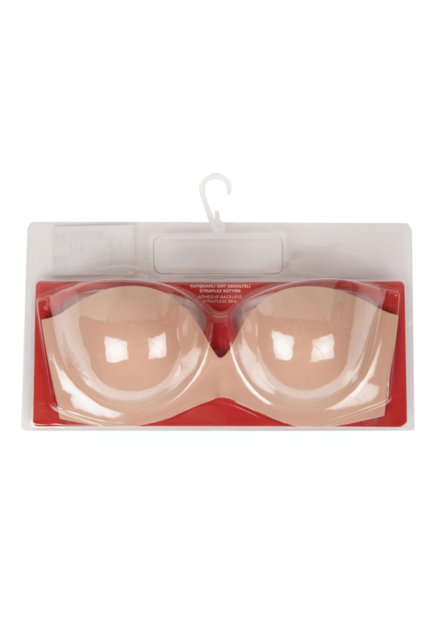 WOMAN Light Beige Underwire Strapless Bra