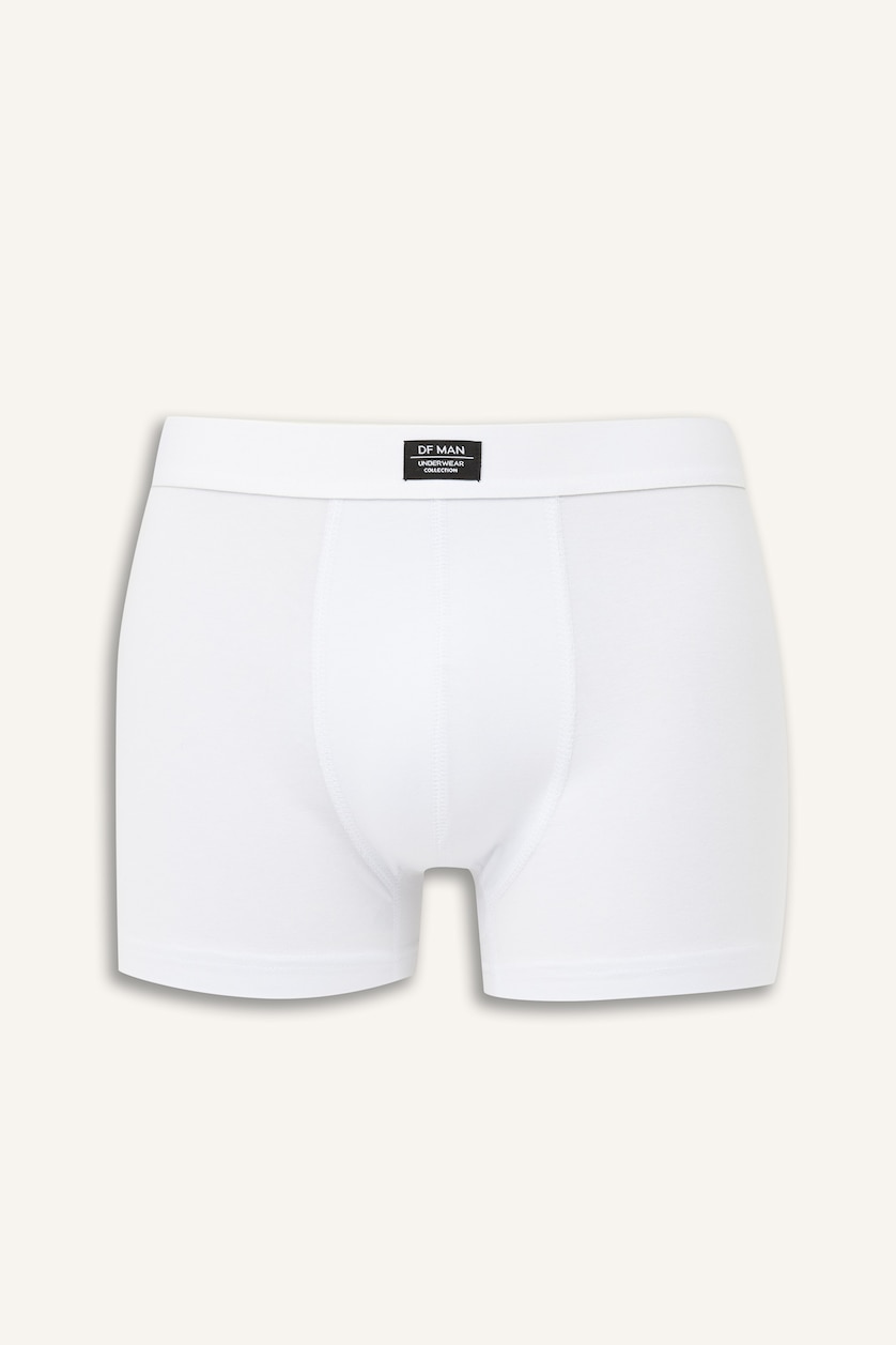 Erkek Beyaz Regular Fıt 3'lü Boxer