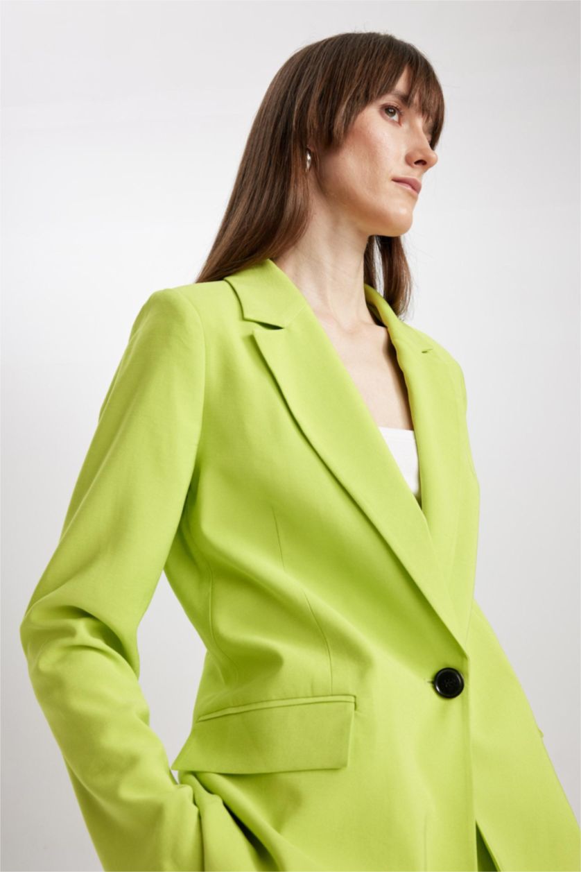 WOMAN BRIGHT LT.GREEN Loose Fit Blazer