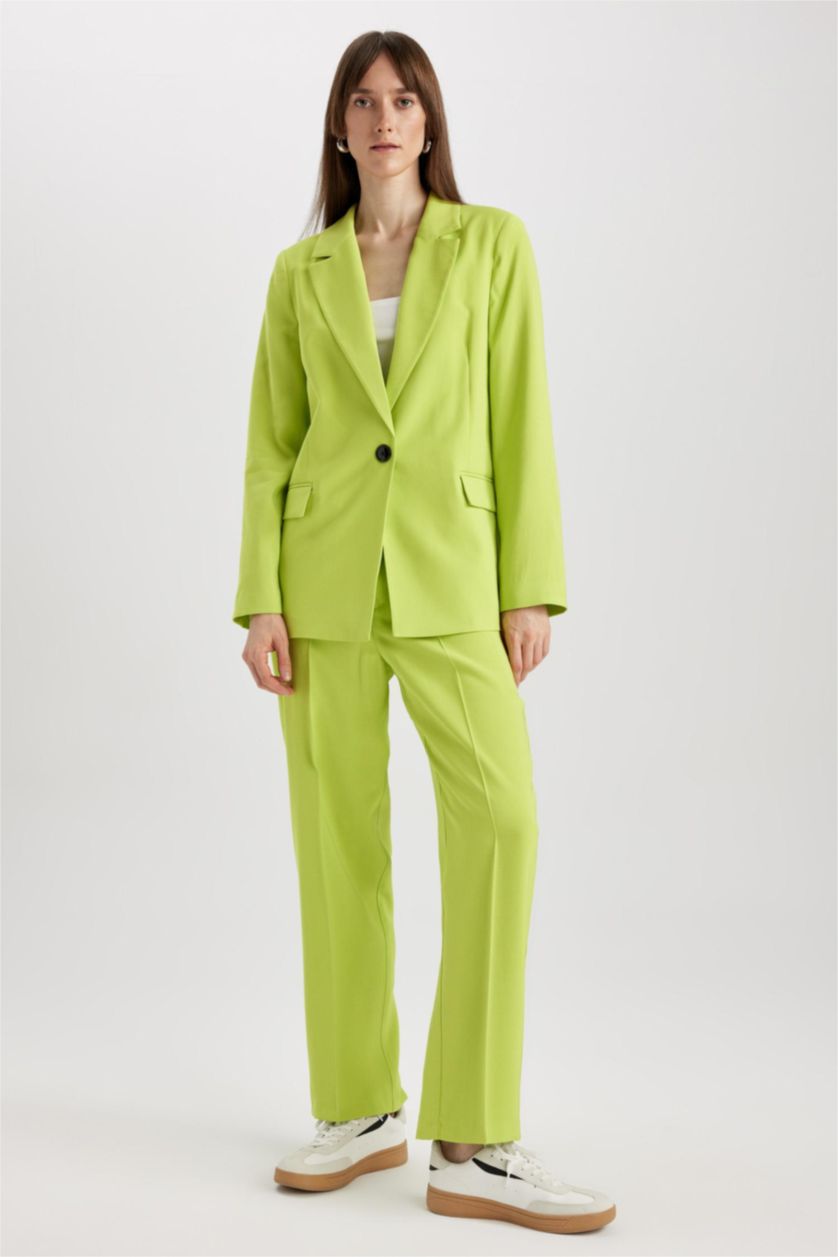 WOMAN BRIGHT LT.GREEN Loose Fit Blazer