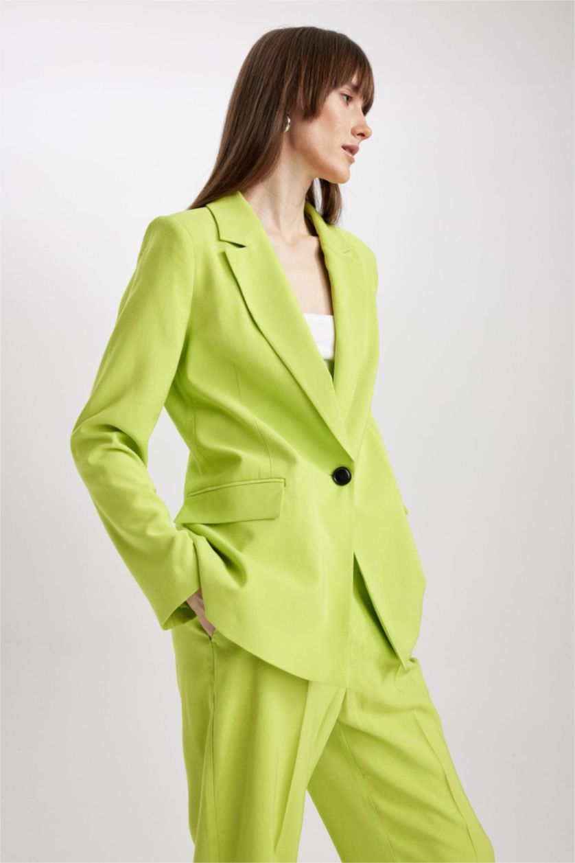 WOMAN BRIGHT LT.GREEN Loose Fit Blazer