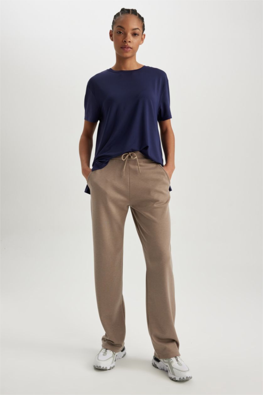 WOMAN Vison Standard Fit Wide Leg Trousers