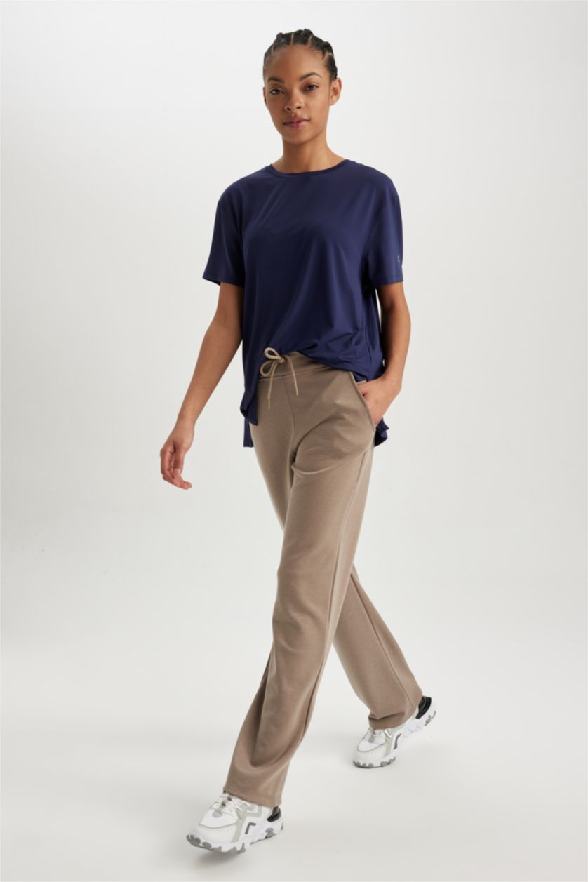 WOMAN Vison Standard Fit Wide Leg Trousers