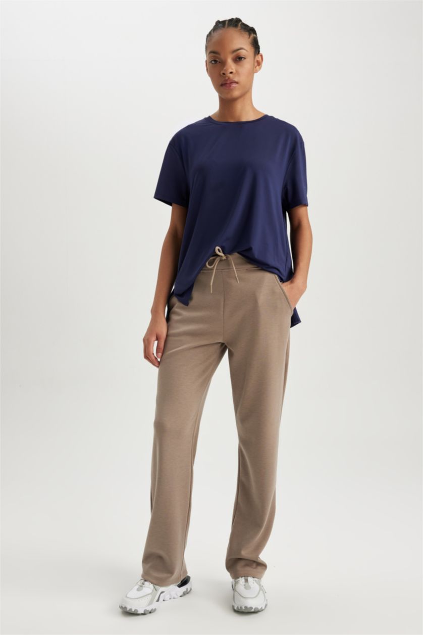 WOMAN Vison Standard Fit Wide Leg Trousers