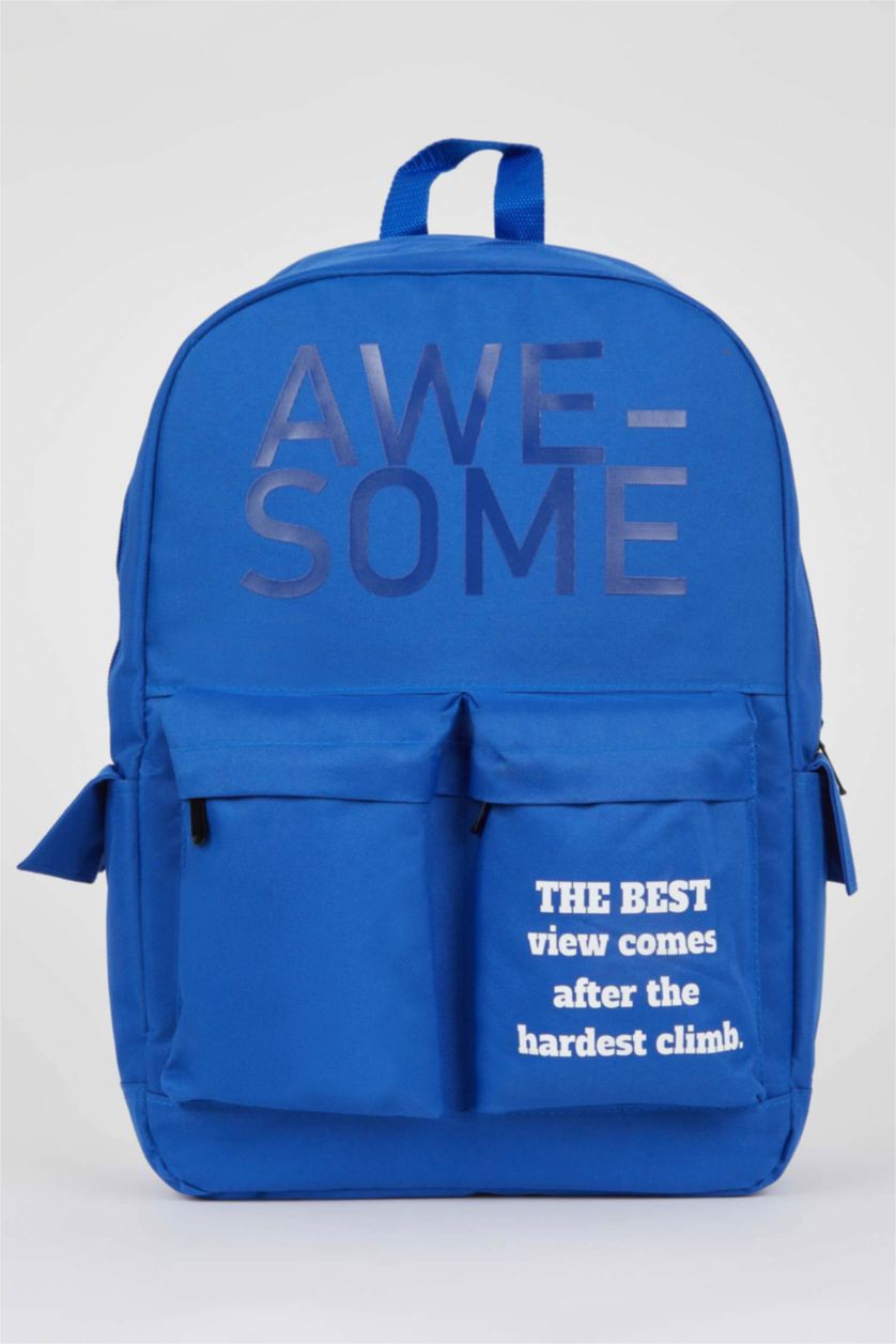 Woman Sax Unisex Backpack