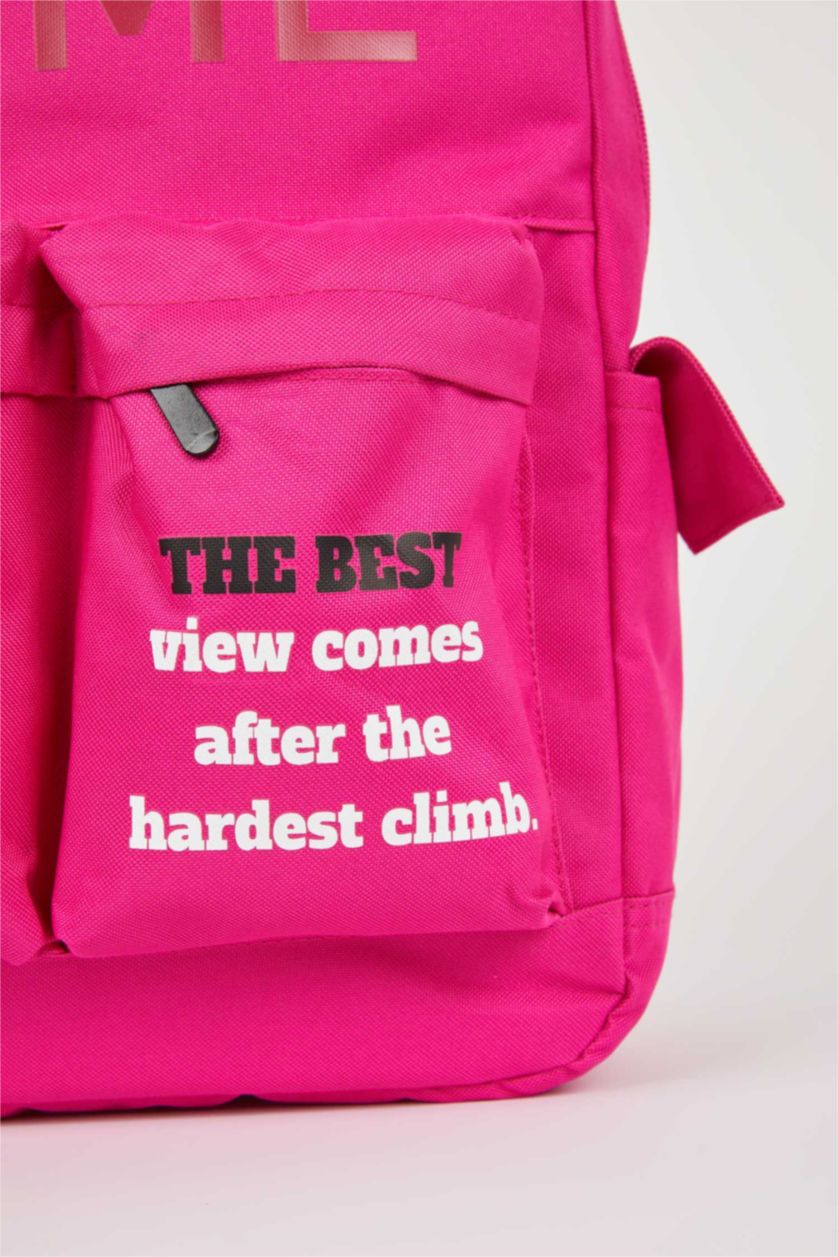 Kadın Pembe Sırt Çantası