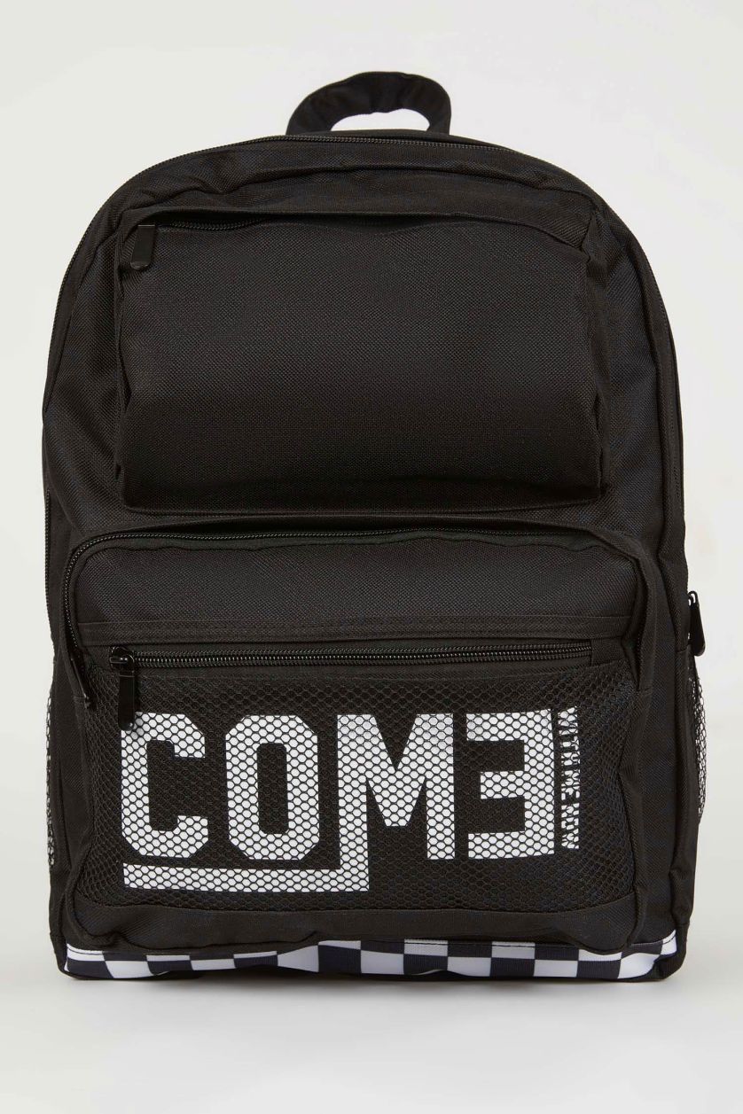 Kadın Siyah Unisex Okul Sırt Çantası