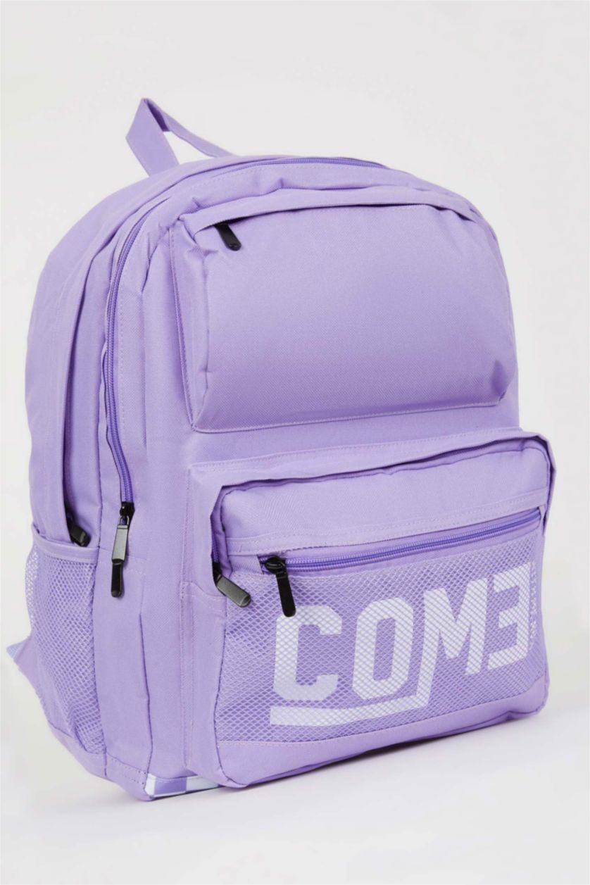 Женщины Сиреневый Рюкзак, Школьная коллекция