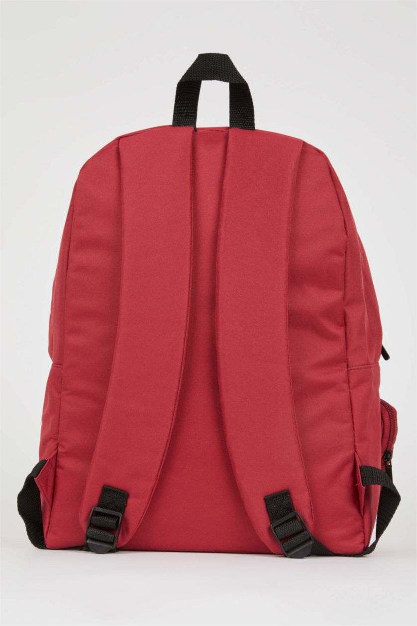 Kadın Bordo Unisex Okul Sırt Çantası