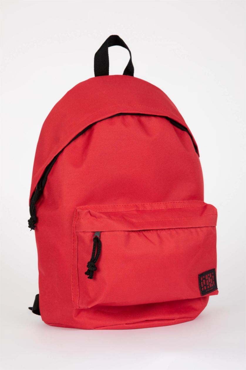 Women Red Backpack