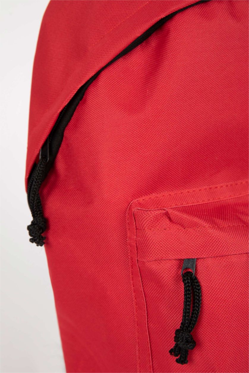 Women Red Backpack