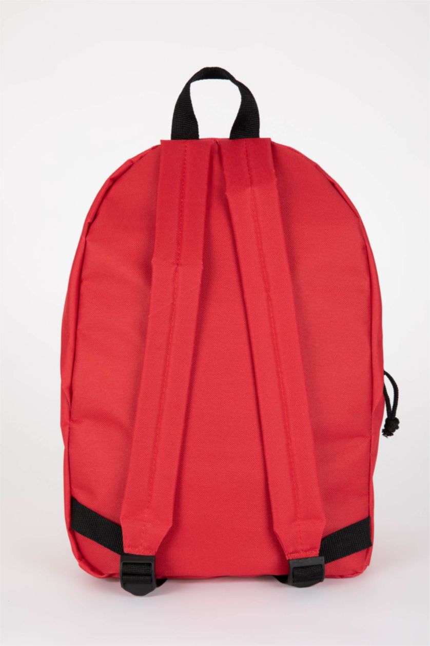 Women Red Backpack
