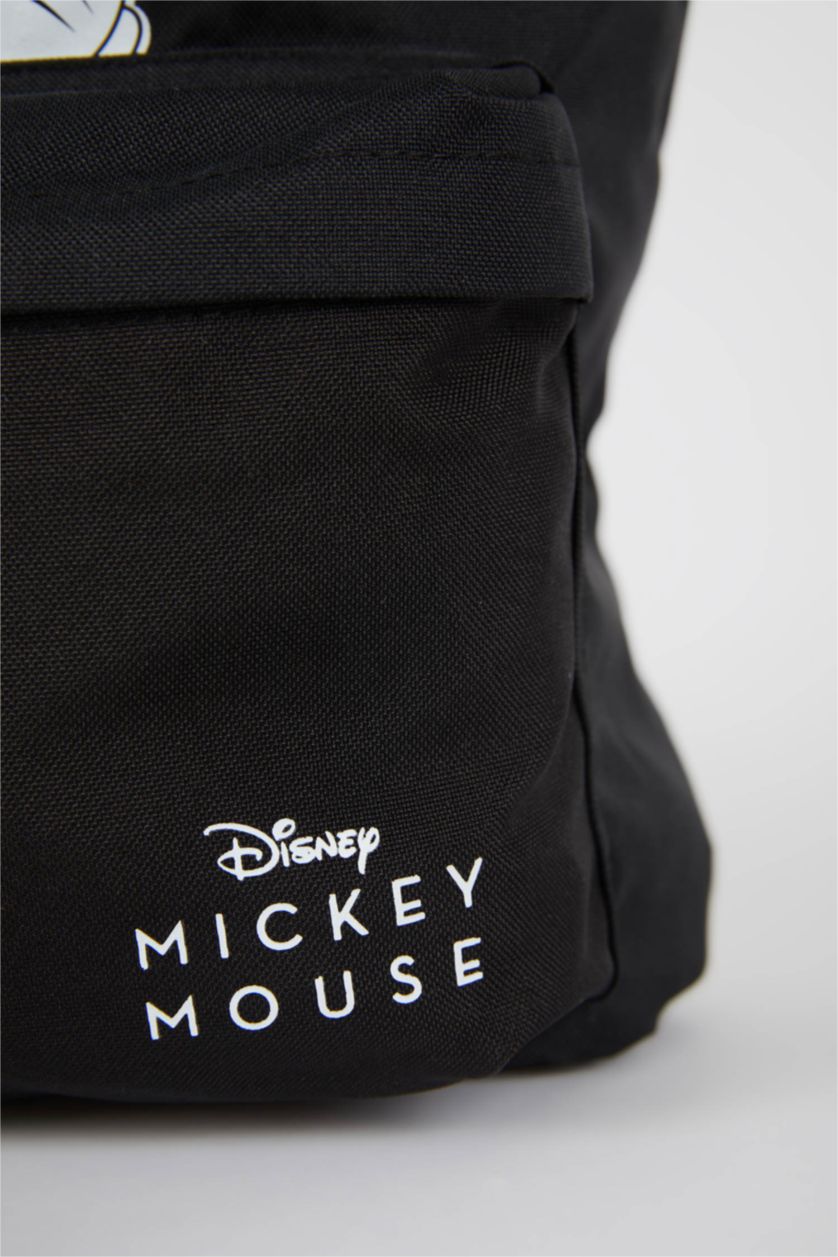 Kadın Siyah Unisex Disney Mickey & Minnie Okul Sırt Çantası