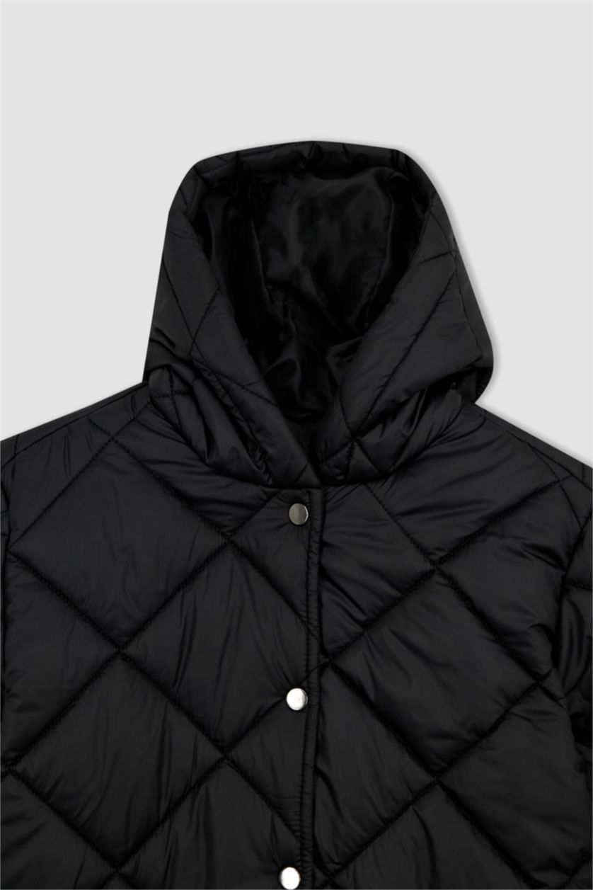 Жіночий Чорний Парка стандартного крою для жінок