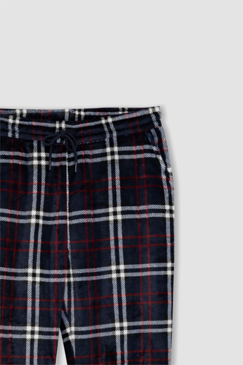 Man Black fleece 2 piece Set