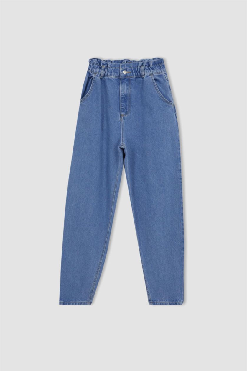 FEMME BLEU Clair Jean Paper Bag