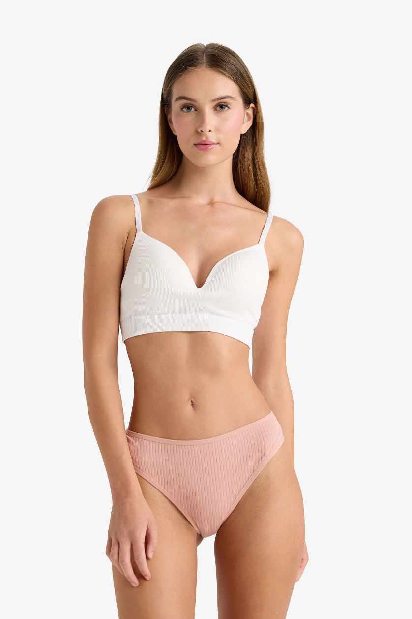 Kadın Siyah Ribana 3'lü Brazilian Külot