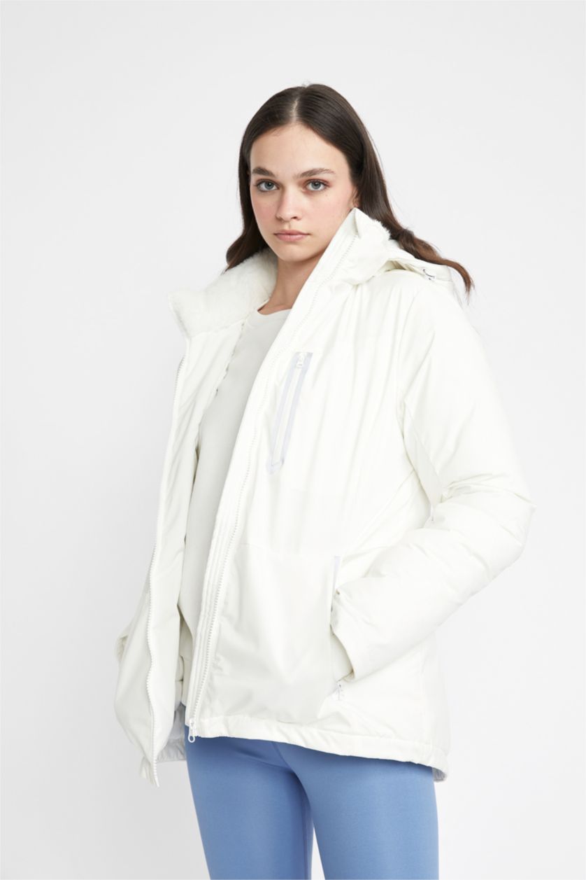 FEMME Blanc Zipper