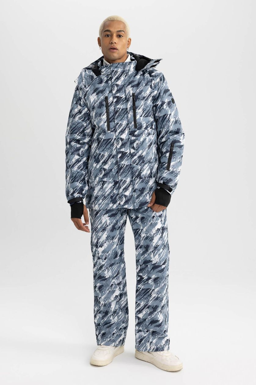 Ерлер қара бас киімді поляр Шаңғы киімдері