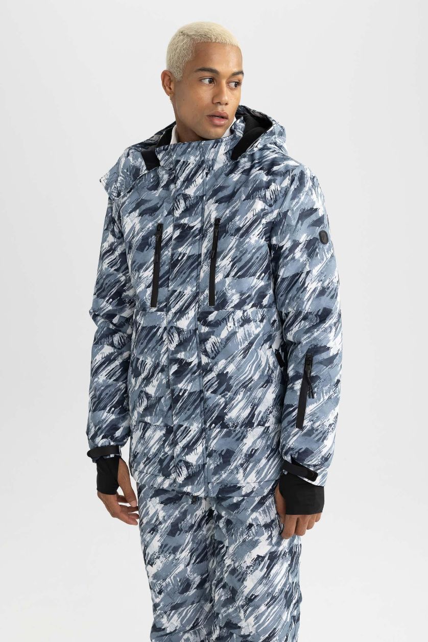 Ерлер қара бас киімді поляр Шаңғы киімдері