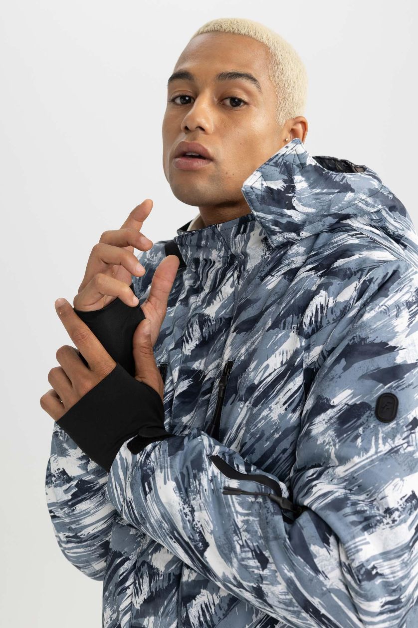 Ерлер қара бас киімді поляр Шаңғы киімдері