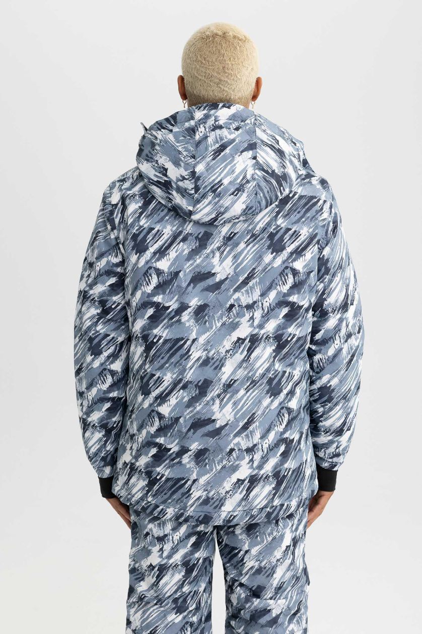 Ерлер қара бас киімді поляр Шаңғы киімдері