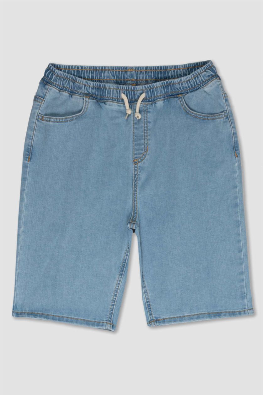 BOYS & TEENS Light Blue Boy Shorts