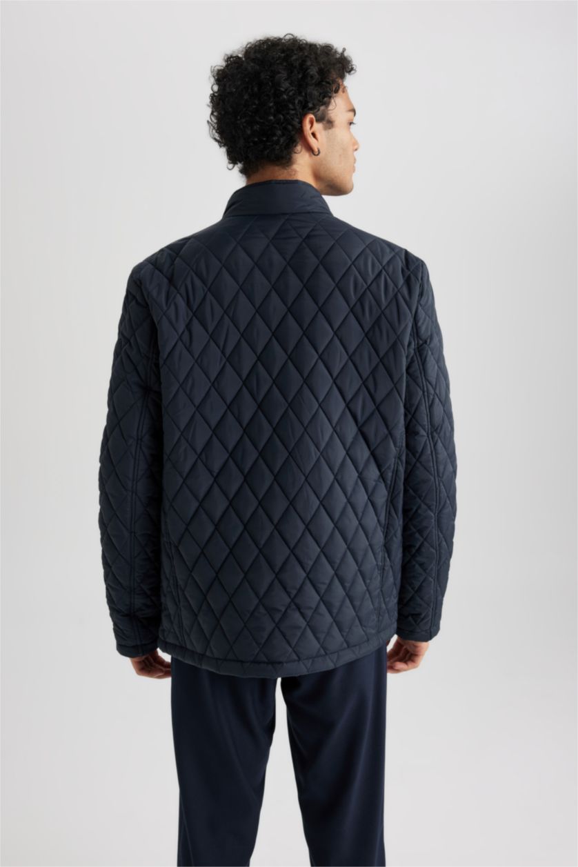 Чоловічий Синій Куртка приталеного крою для чоловіків