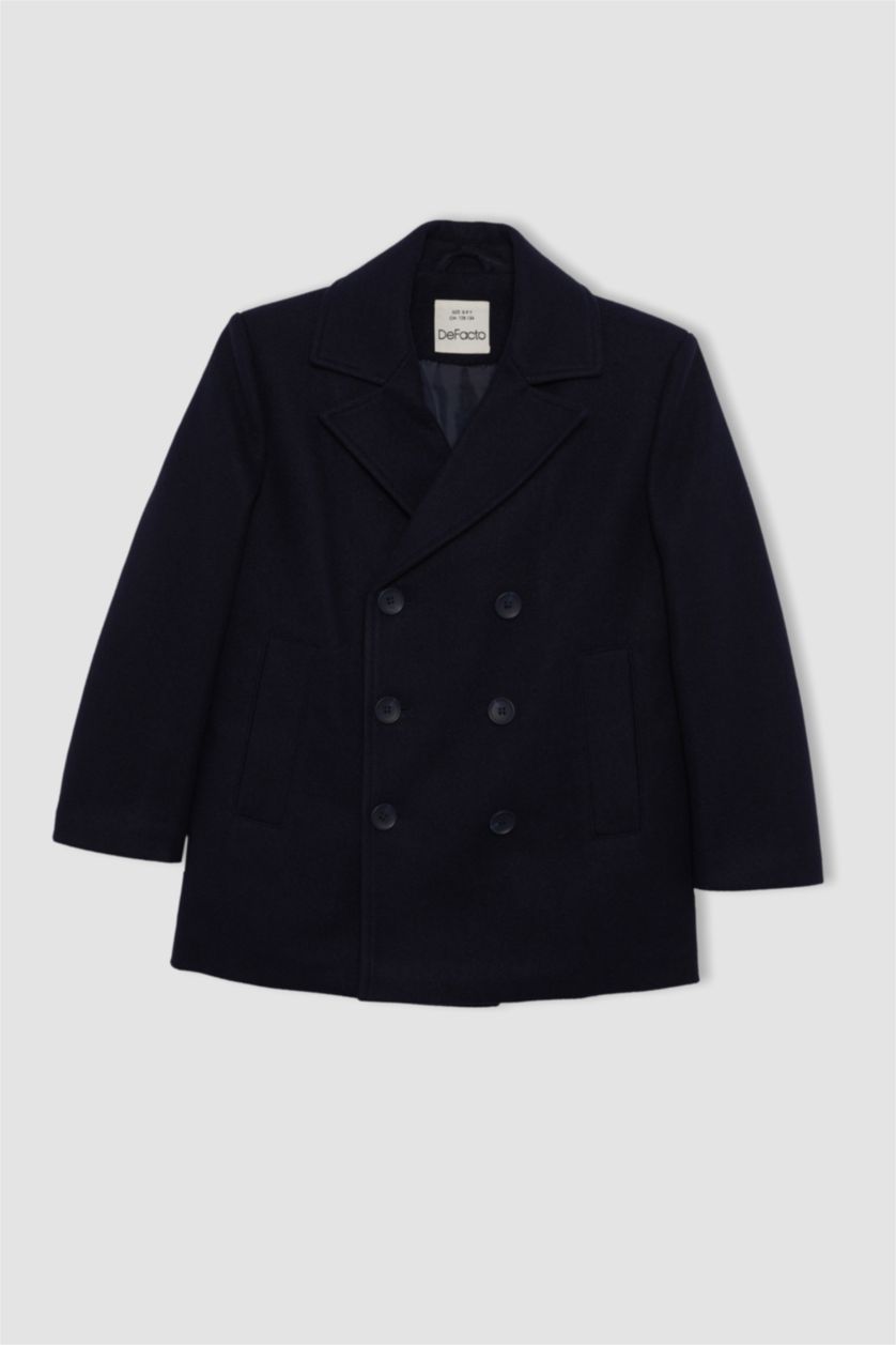 أولادي كحلي بالطو اولادي بأزرار