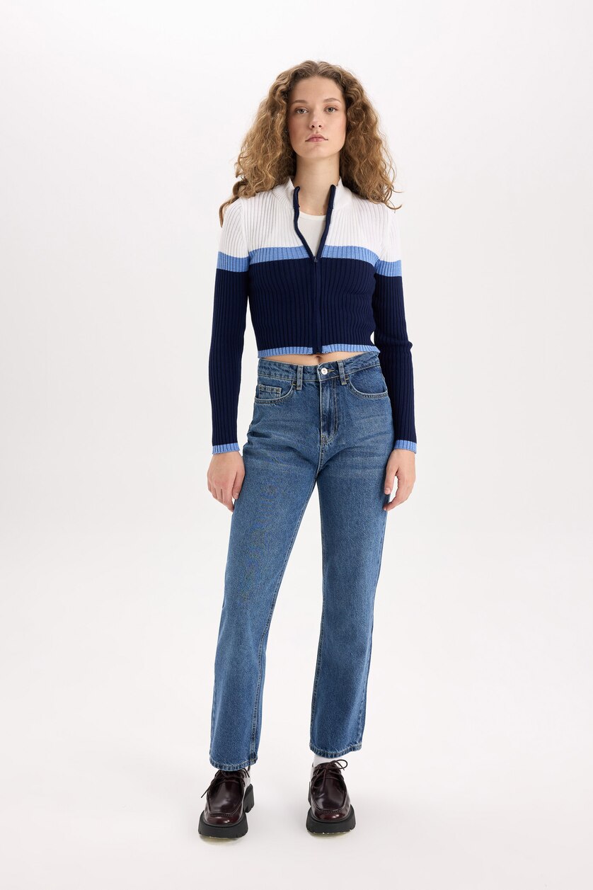 Woman NAVY Regular Fit Knitwear Cardigan