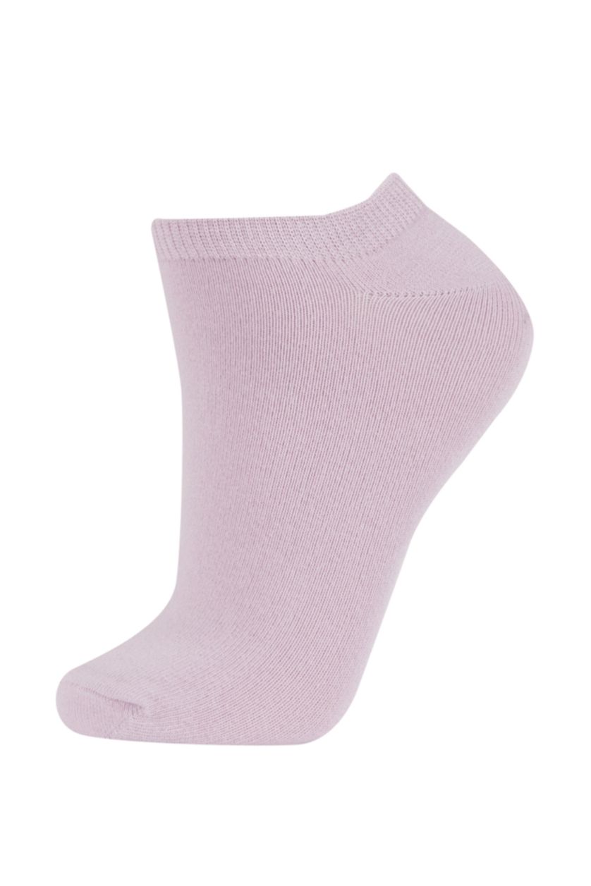 WOMAN MIXED 5 Piece Cotton Short Socks