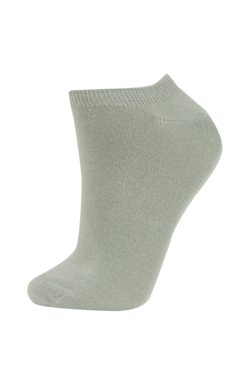 WOMAN MIXED 5 Piece Cotton Short Socks