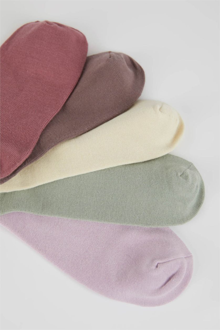 WOMAN MIXED 5 Piece Cotton Short Socks