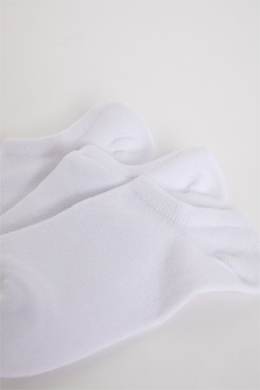 WOMAN White Woman 3 piece Step Socks