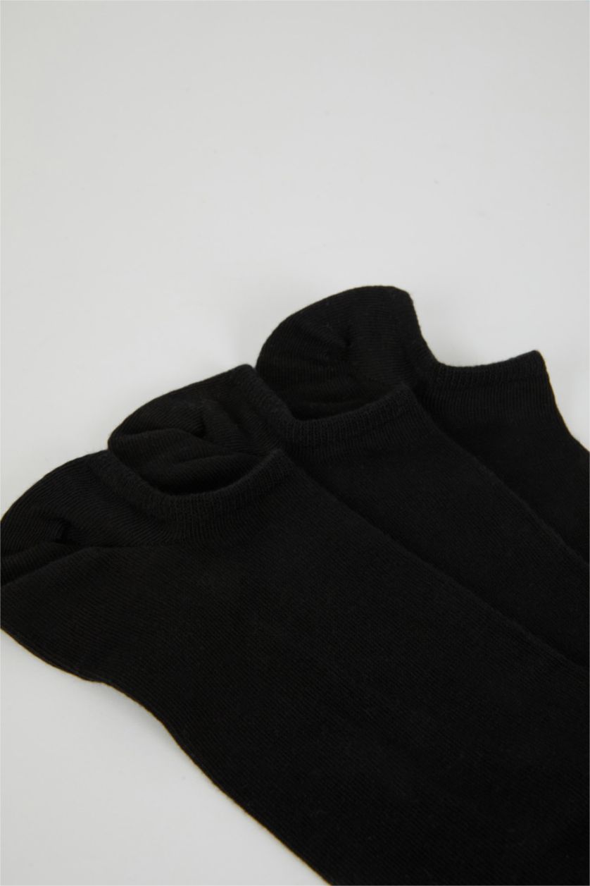 MAN Black Man 3 piece Step Socks