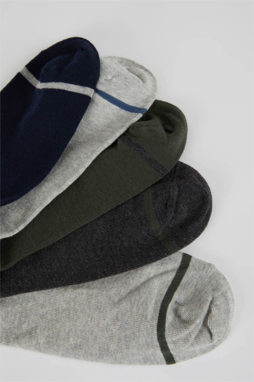 MAN MIXED 5 Piece Cotton Short Socks