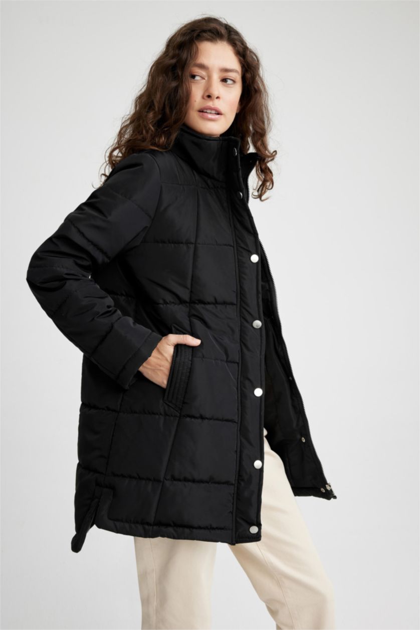 Жіночий Чорний Парка стандартного крою для жінок