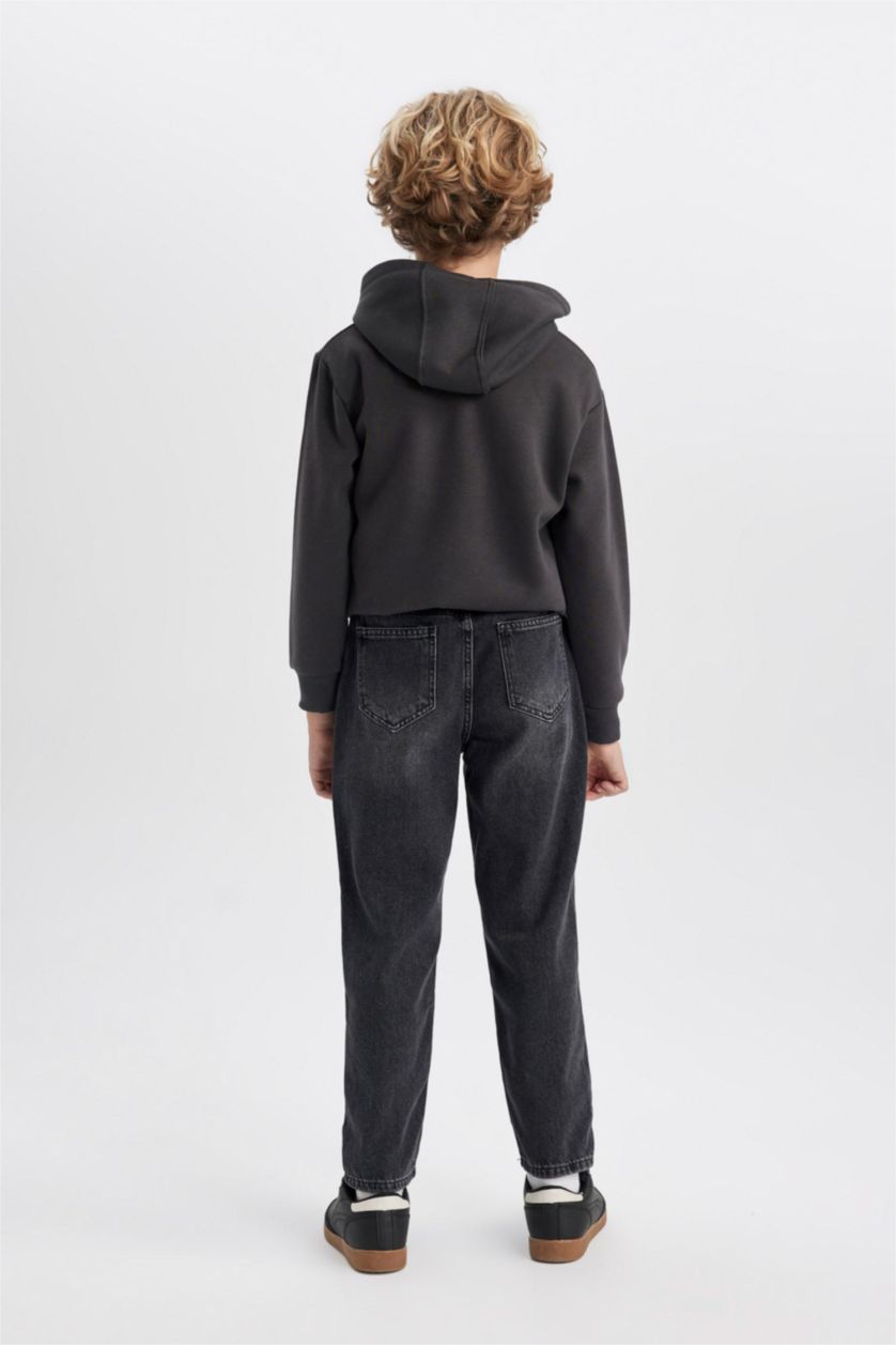 Young Boys - Teen Boys Anthracite Boy Carrot Fit Jeans