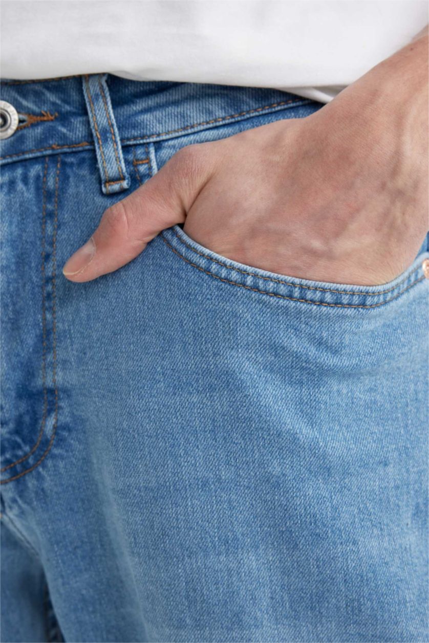 HOMME BLEU Clair Jean Coupe Confort Régulière