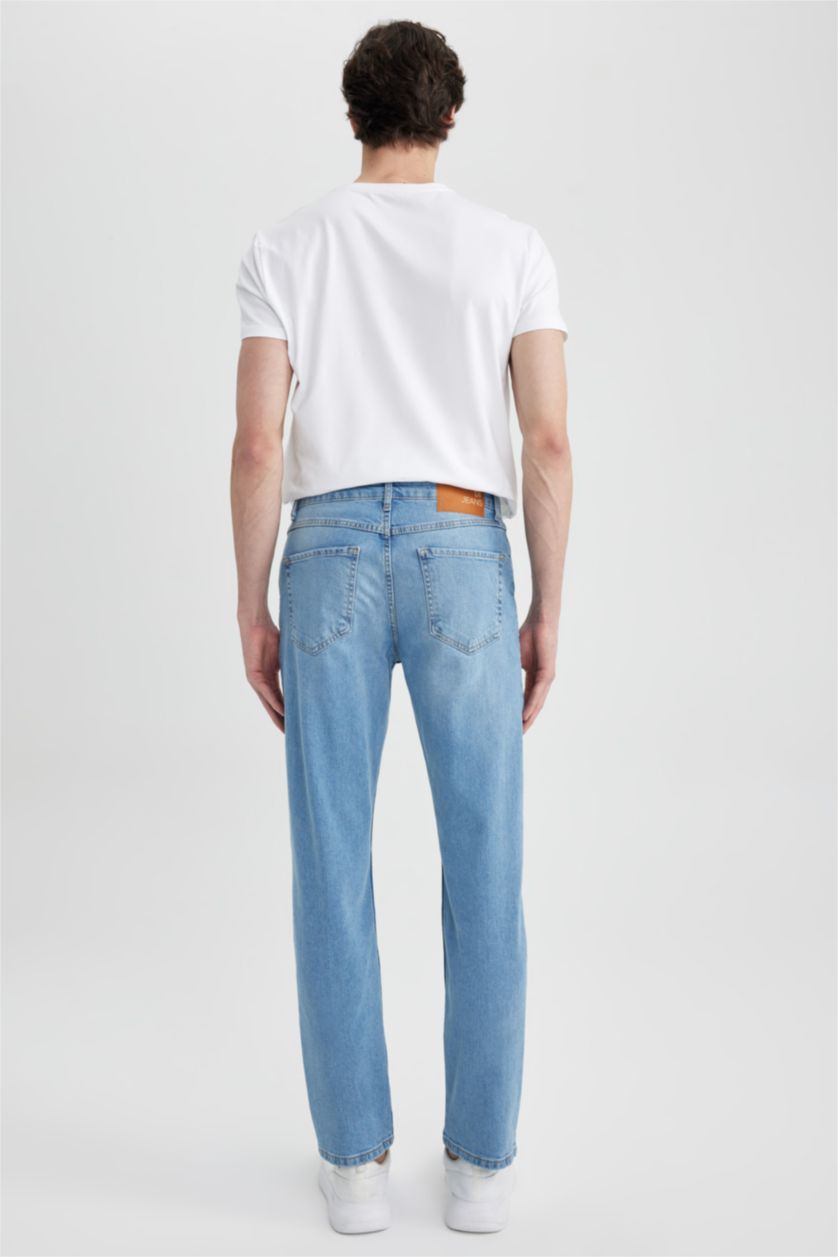 HOMME BLEU Clair Jean Coupe Confort Régulière