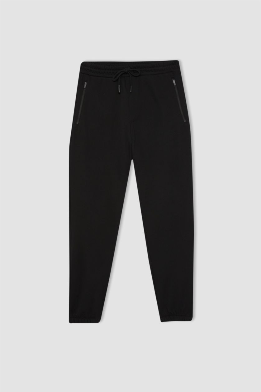 Man Black DeFactoFit Standard Fit Jogger