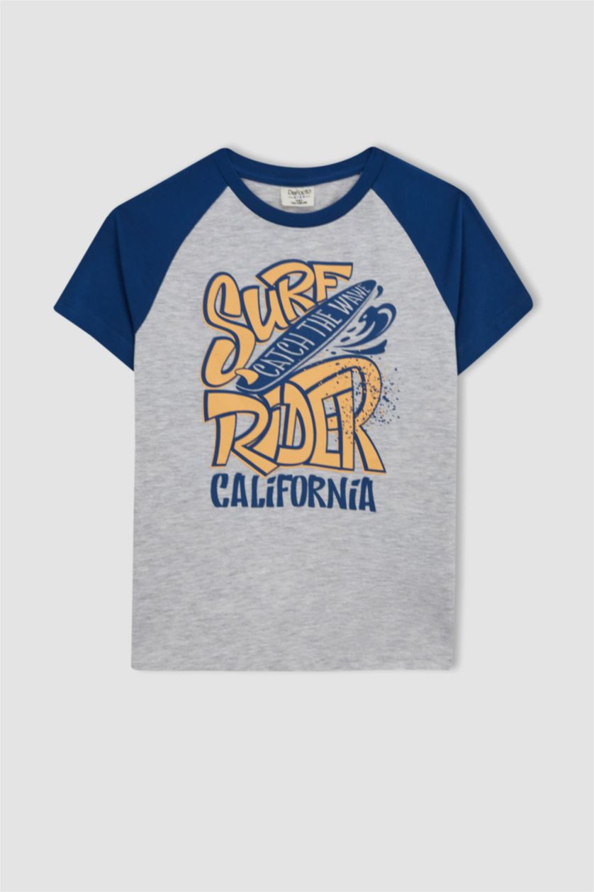 Мальчики и подростки Индиго Пижама с принтом для мальчиков