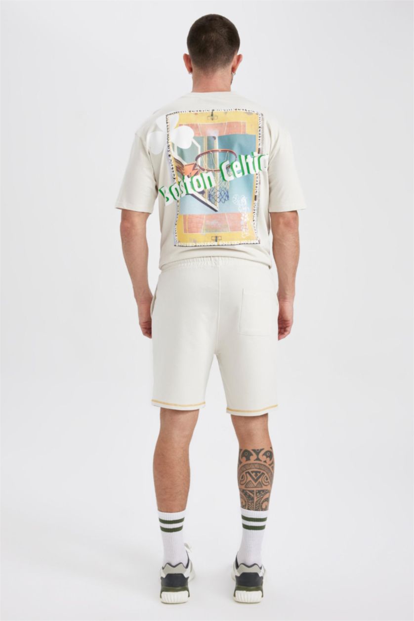 MAN Stone Regular Fit Short Leg Shorts