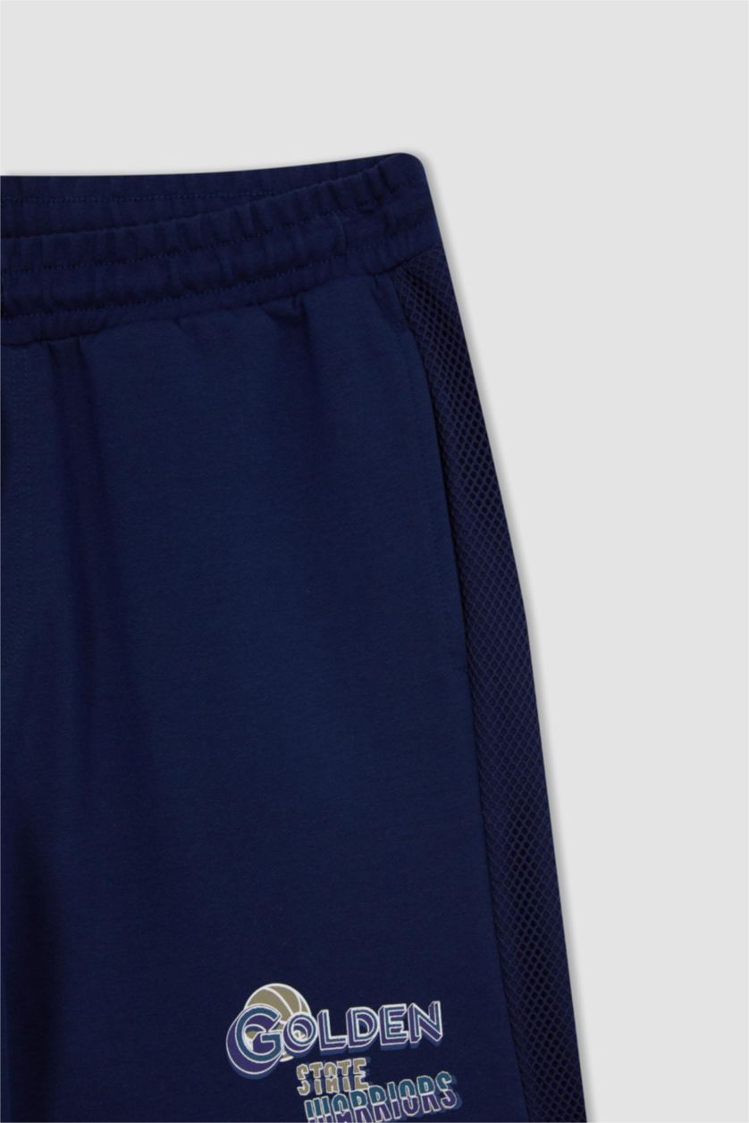 رجالي كحلي شورت سليم فيت بجيب