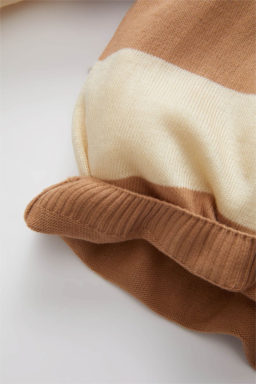 BÉBÉ GARÇON Beige Pull-Over Coupe Régulière Pour BéBé Garçon