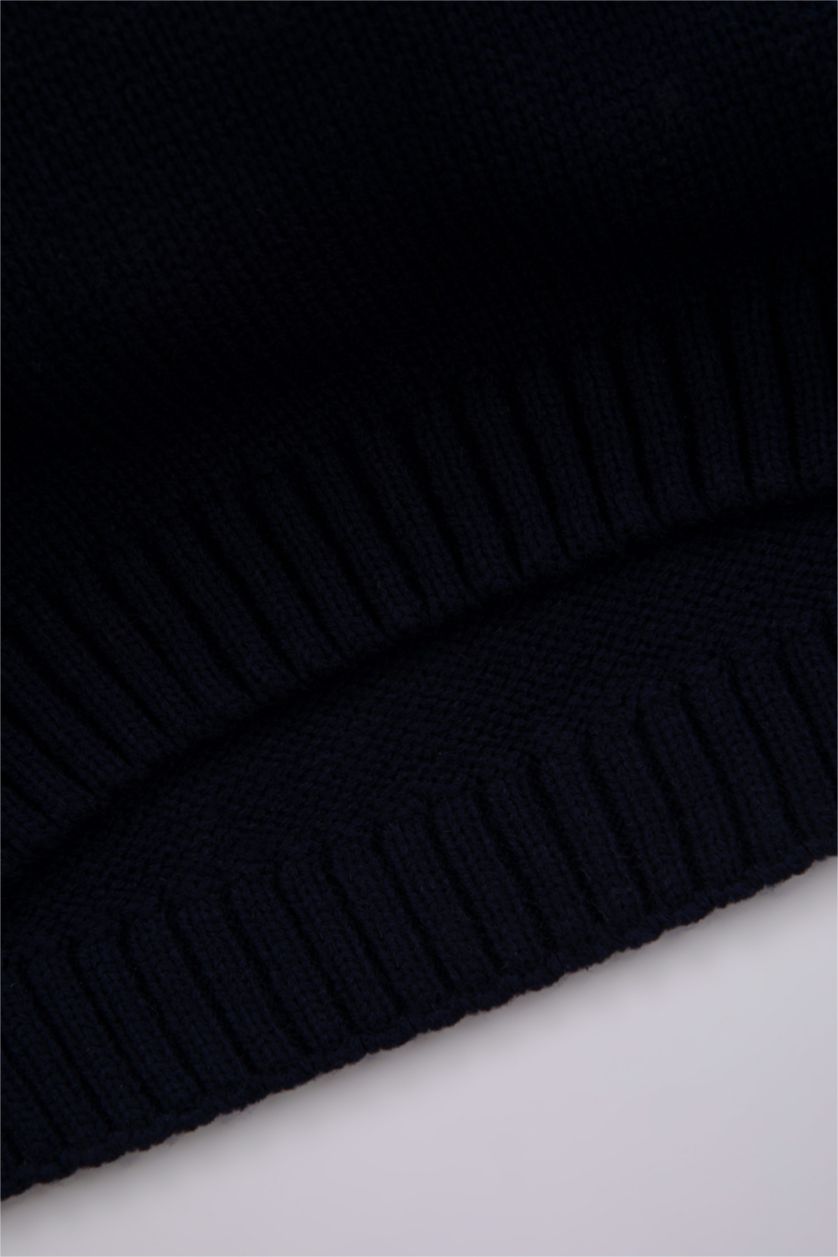 BÉBÉ GARÇON Jaune Foncé Pull-Over Coupe Régulière Pour BéBé Garçon