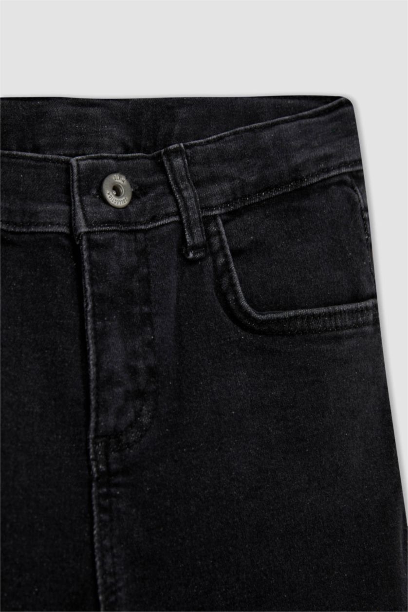 أولادي أسود بنطلون جينز اولادي سكيني فيت جينز برجل ضيق