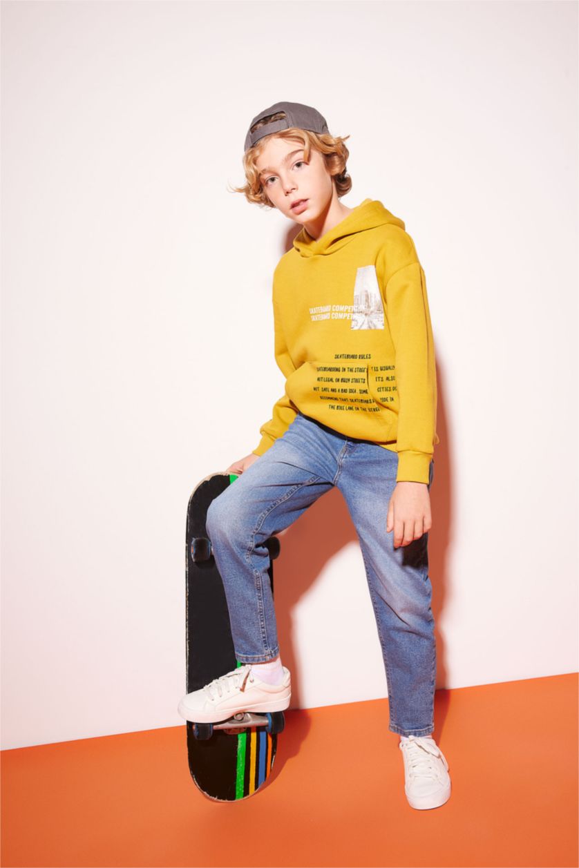 BOYS & TEENS Blue Boy Balloon Fit Jeans