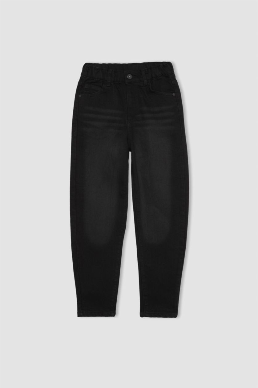 BOYS & TEENS Black Boy Balloon Fit Jeans
